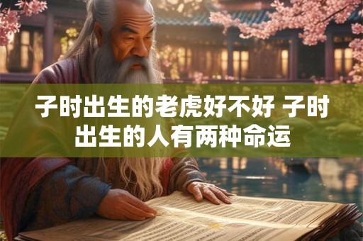 子时出生的老虎好不好 子时出生的人有两种命运