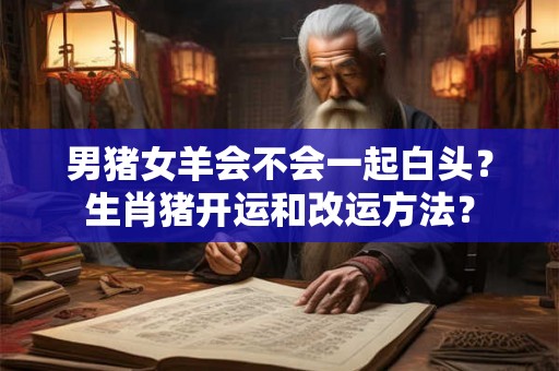男猪女羊会不会一起白头？生肖猪开运和改运方法？