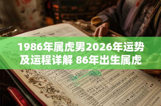1986年属虎男2026年运势及运程详解 86年出生属虎人2026全年每月运势男性