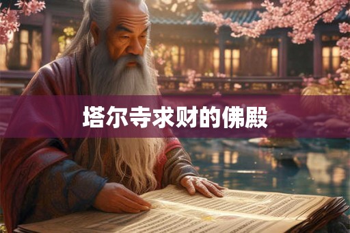 塔尔寺求财的佛殿