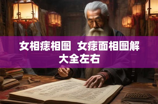 女相痣相图 女痣面相图解大全左右 女相痣相图 女痣面相图解大全左右