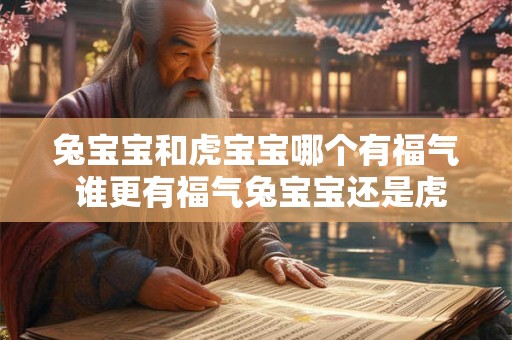兔宝宝和虎宝宝哪个有福气 谁更有福气兔宝宝还是虎宝宝