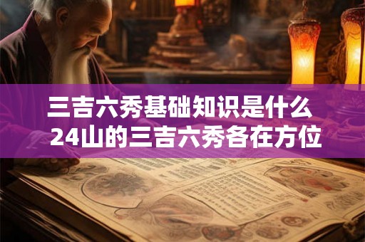 三吉六秀基础知识是什么  24山的三吉六秀各在方位
