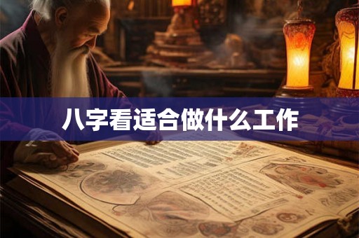 八字看适合做什么工作