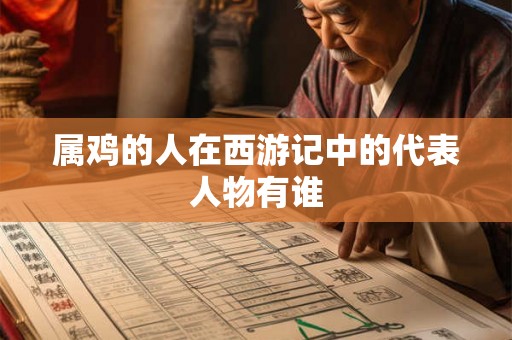 属鸡的人在西游记中的代表人物有谁