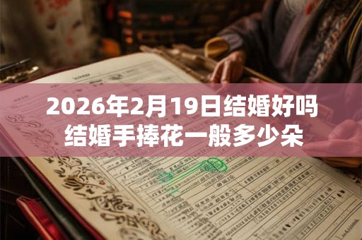 2026年2月19日结婚好吗 结婚手捧花一般多少朵