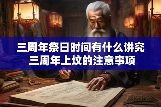 三周年祭日时间有什么讲究 三周年上坟的注意事项