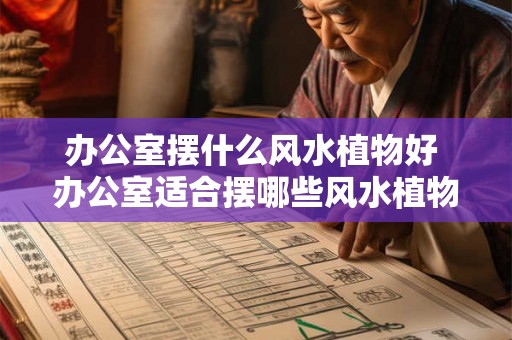 办公室摆什么风水植物好 办公室适合摆哪些风水植物