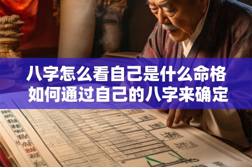 八字怎么看自己是什么命格 如何通过自己的八字来确定自己的命格