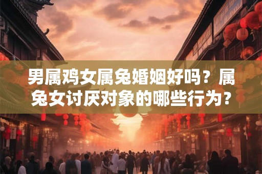 男属鸡女属兔婚姻好吗？属兔女讨厌对象的哪些行为？