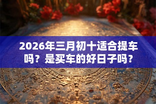 2026年三月初十适合提车吗？是买车的好日子吗？