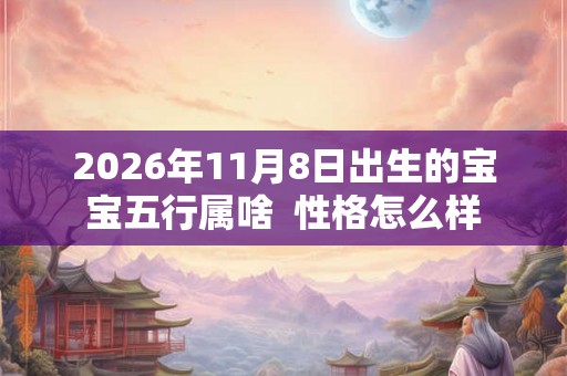 2026年11月8日出生的宝宝五行属啥  性格怎么样