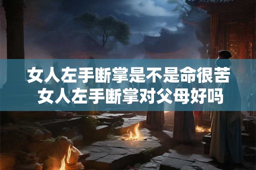 女人左手断掌是不是命很苦 女人左手断掌对父母好吗