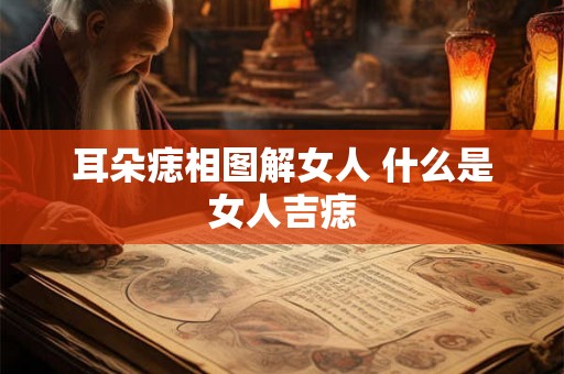 耳朵痣相图解女人 什么是女人吉痣 耳朵痣相图解女人 什么是女人吉痣