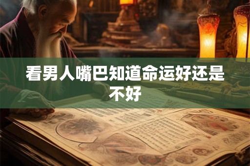 看男人嘴巴知道命运好还是不好 看男人嘴巴知道命运好还是不好