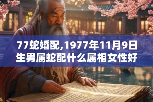 77蛇婚配,1977年11月9日生男属蛇配什么属相女性好