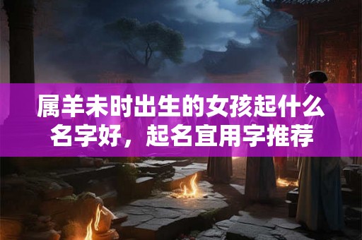 属羊未时出生的女孩起什么名字好，起名宜用字推荐
