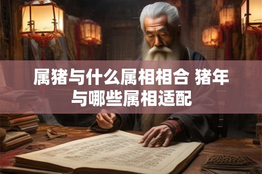属猪与什么属相相合 猪年与哪些属相适配 属猪与什么属相相合 猪年与哪些属相适配