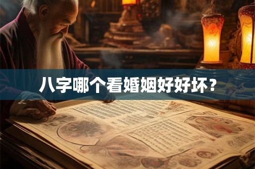 八字哪个看婚姻好好坏？