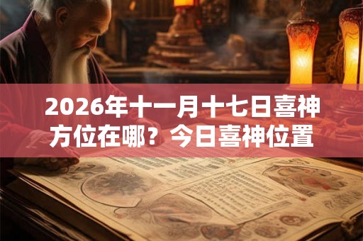 2026年十一月十七日喜神方位在哪？今日喜神位置