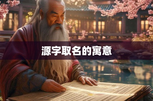 源字取名的寓意 源字取名的寓意