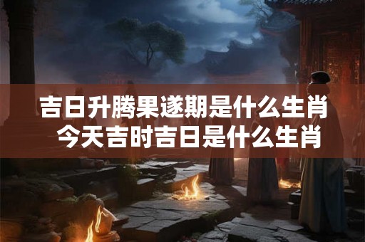 吉日升腾果遂期是什么生肖  今天吉时吉日是什么生肖