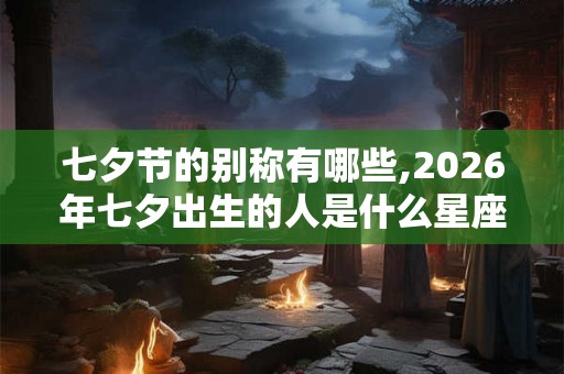 七夕节的别称有哪些,2026年七夕出生的人是什么星座? 七夕节的别称有哪些,2026年七夕出生的人是什么星座?
