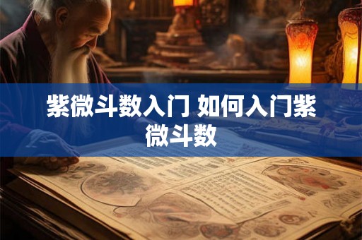 紫微斗数入门 如何入门紫微斗数 紫微斗数入门 如何入门紫微斗数