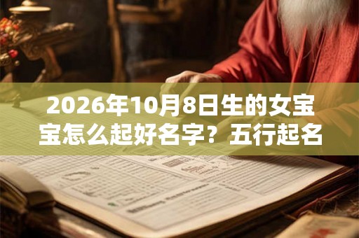 2026年10月8日生的女宝宝怎么起好名字？五行起名怎么起？