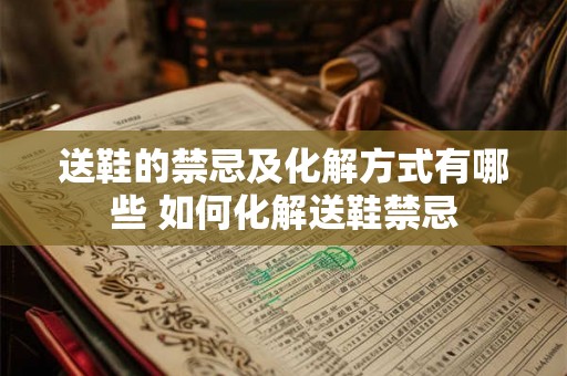 送鞋的禁忌及化解方式有哪些 如何化解送鞋禁忌