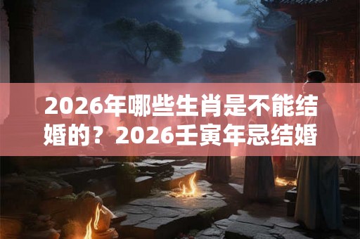2026年哪些生肖是不能结婚的?2026壬寅年忌结婚属相 2026年哪些生肖是不能结婚的?2026壬寅年忌结婚属相