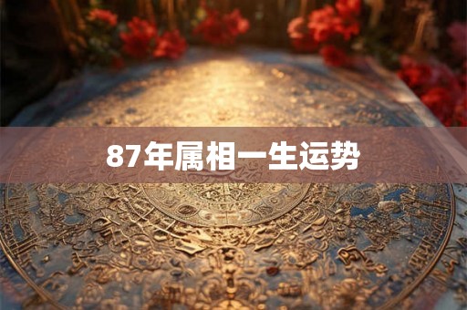 87年属相一生运势