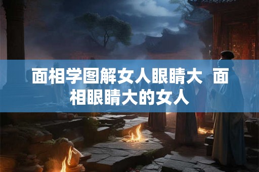 面相学图解女人眼睛大  面相眼睛大的女人