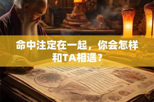 命中注定在一起,你会怎样和TA相遇? 命中注定在一起,你会怎样和TA相遇?