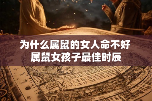 为什么属鼠的女人命不好 属鼠女孩子最佳时辰 为什么属鼠的女人命不好 属鼠女孩子最佳时辰
