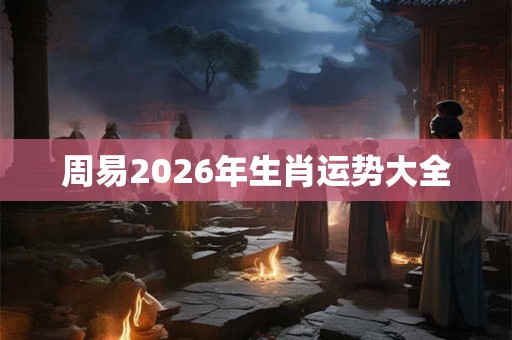 周易2026年生肖运势大全