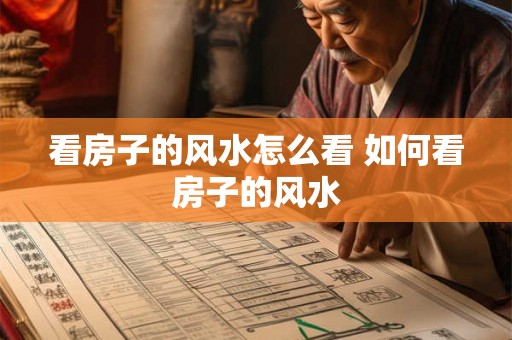 看房子的风水怎么看 如何看房子的风水