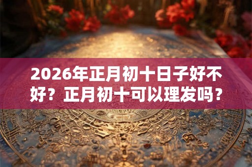 2026年正月初十日子好不好？正月初十可以理发吗？