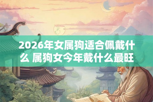 2026年女属狗适合佩戴什么 属狗女今年戴什么最旺 2026年女属狗适合佩戴什么 属狗女今年戴什么最旺