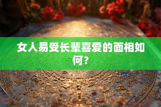 女人易受长辈喜爱的面相如何? 女人易受长辈喜爱的面相如何?