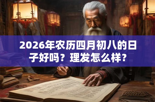 2026年农历四月初八的日子好吗？理发怎么样？