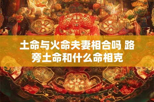 土命与火命夫妻相合吗 路旁土命和什么命相克