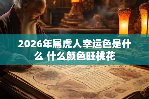 2026年属虎人幸运色是什么 什么颜色旺桃花