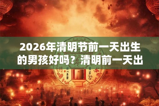 2026年清明节前一天出生的男孩好吗?清明前一天出生的人命运 2026年清明节前一天出生的男孩好吗?清明前一天出生的人命运