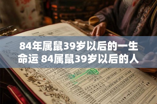 84年属鼠39岁以后的一生命运 84属鼠39岁以后的人生运势如何 84年属鼠39岁以后的一生命运 84属鼠39岁以后的人生运势如何