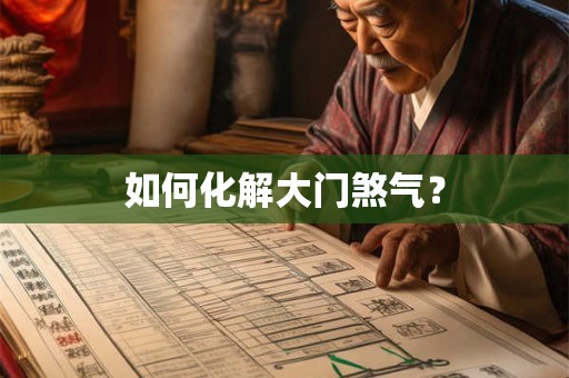 如何化解大门煞气? 如何化解大门煞气?