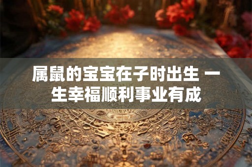 属鼠的宝宝在子时出生 一生幸福顺利事业有成
