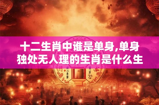 十二生肖中谁是单身,单身独处无人理的生肖是什么生肖
