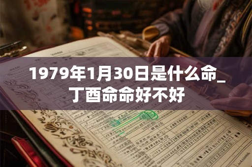 1979年1月30日是什么命_丁酉命命好不好