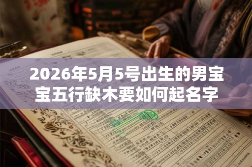 2026年5月5号出生的男宝宝五行缺木要如何起名字